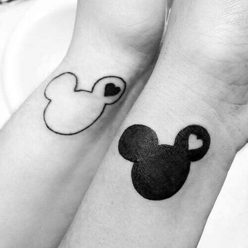 Wondrous Ladies Mickey Mouse Tattoos