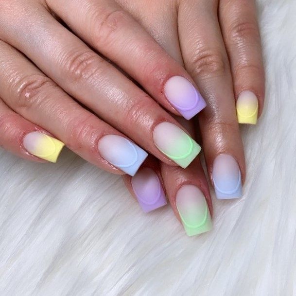 Wondrous Ladies Ombre Nails