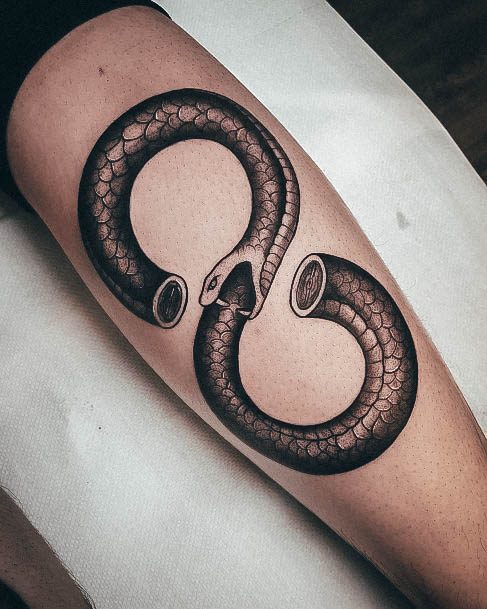 Wondrous Ladies Ouroboros Tattoos