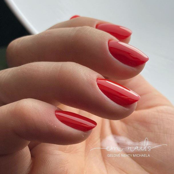 Wondrous Ladies Red Dress Nails