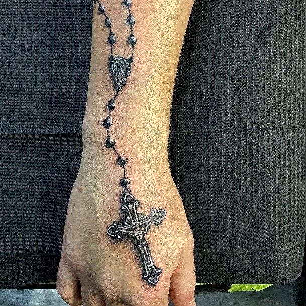 Wondrous Ladies Rosary Tattoos