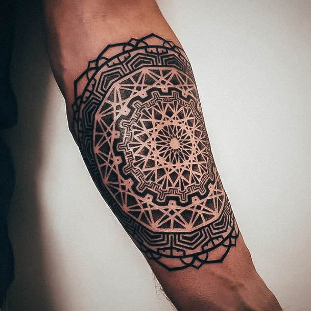 Wondrous Ladies Sacred Geometry Tattoos