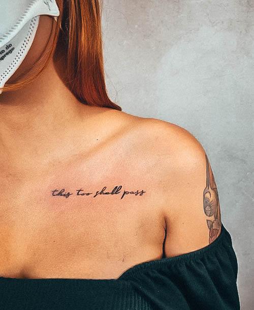 Wondrous Ladies This Too Shall Pass Tattoos