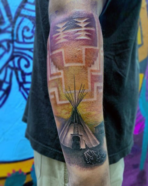 Wondrous Ladies Tipi Tattoos