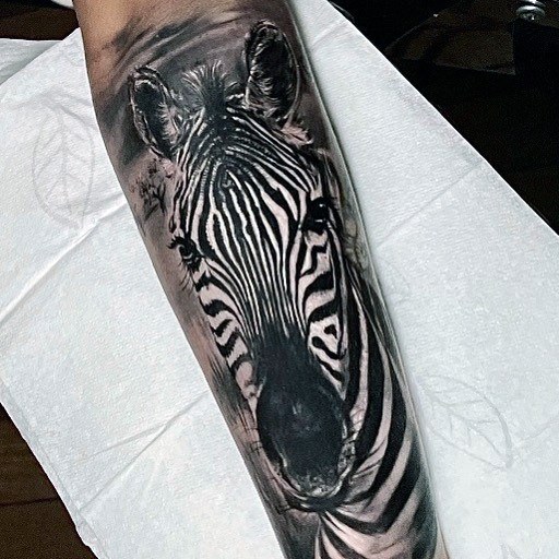 Wondrous Ladies Zebra Tattoos