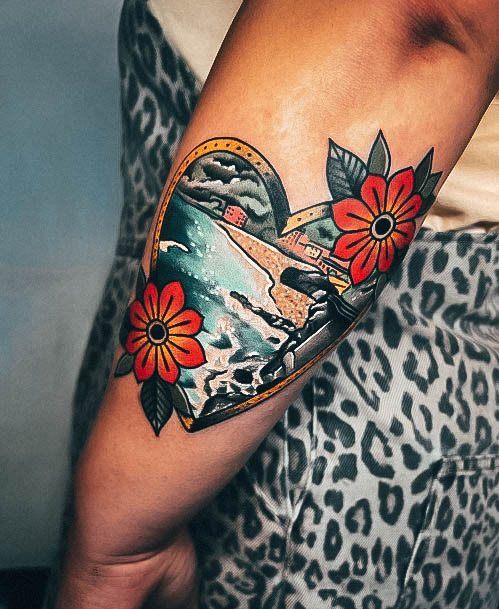 Wondrous Nature Tattoo For Woman