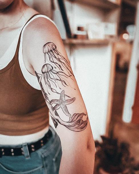 Wondrous Nautical Tattoo For Woman