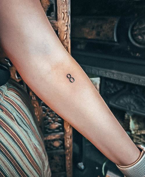 Wondrous Number Tattoo For Woman