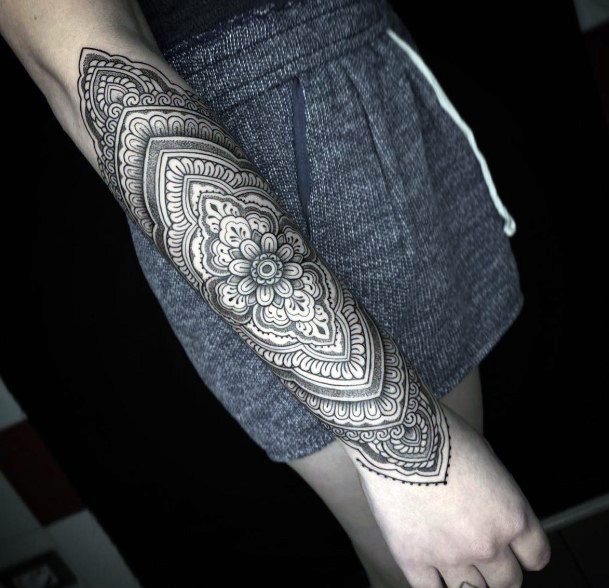 Wondrous Ornamental Tattoo For Woman