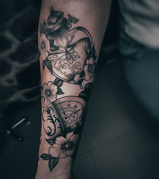 Wondrous Perfume Tattoo For Woman