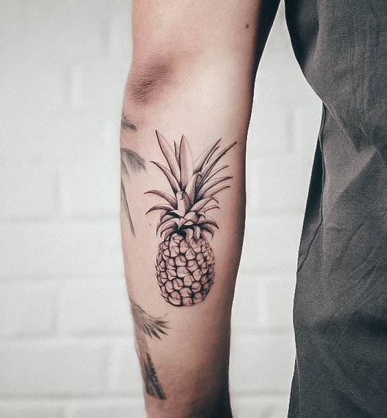 Wondrous Pineapple Tattoo For Woman