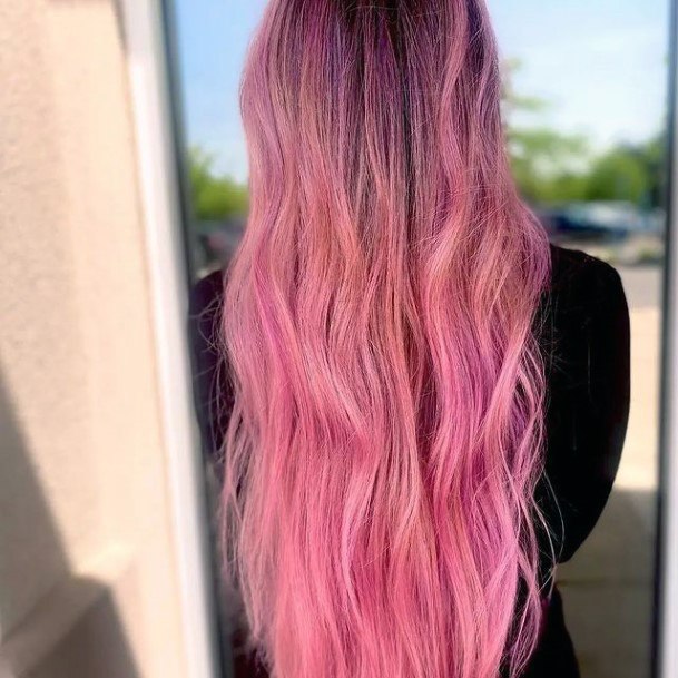 Wondrous Pink Ombre Hairstyles For Woman