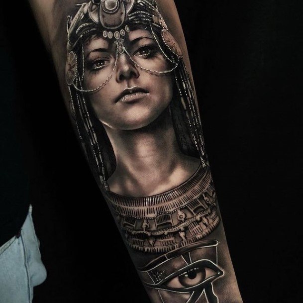 Wondrous Portrait Tattoo For Woman