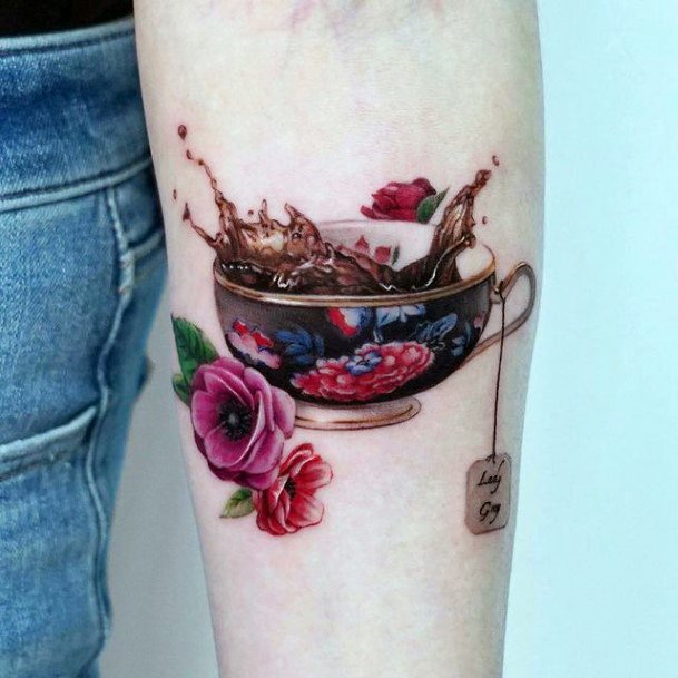 Wondrous Pottery Tattoo For Woman