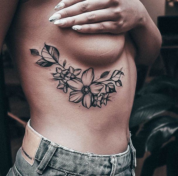 Wondrous Rib Tattoo For Woman