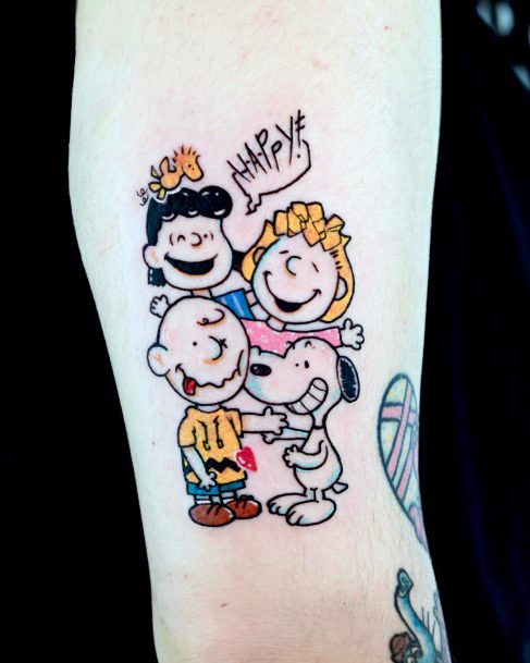 Wondrous Snoopy Tattoo For Woman