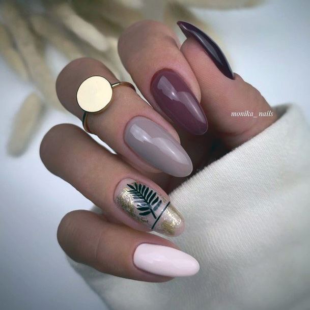 Wondrous Tan Beige Dress Nail For Woman