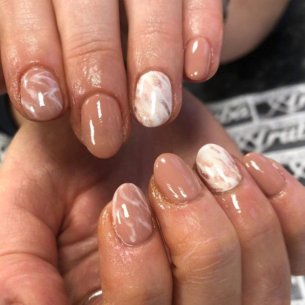 Wondrous Tan Nail For Woman