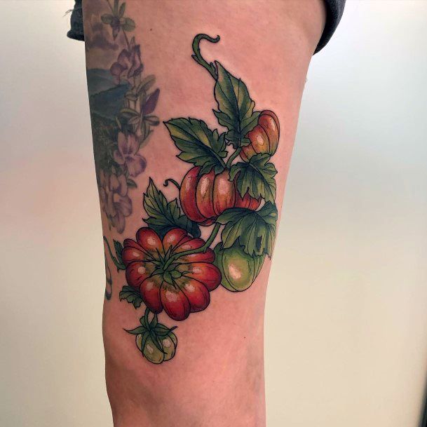 Wondrous Tomato Tattoo For Woman