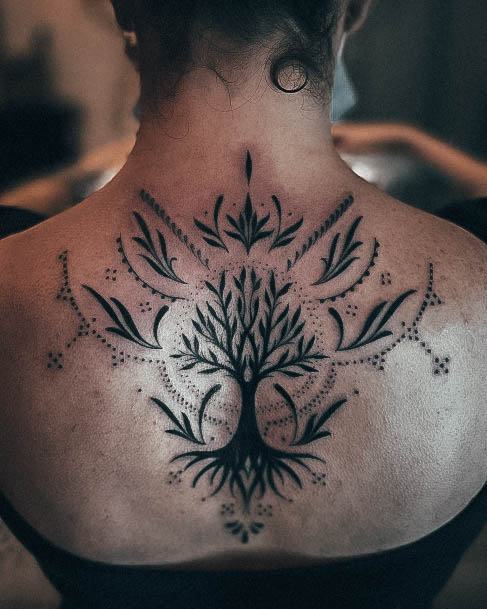 Wondrous Tree Of Life Tattoo For Woman