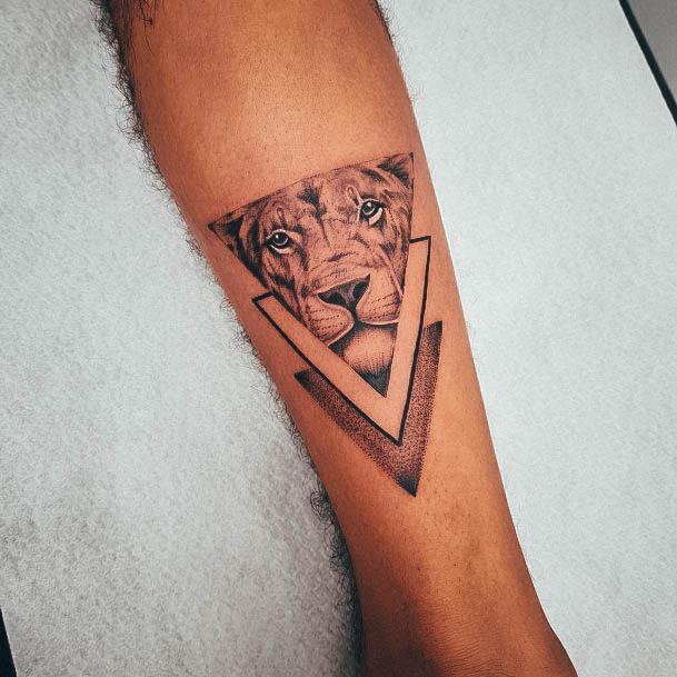 Wondrous Triangle Tattoo For Woman