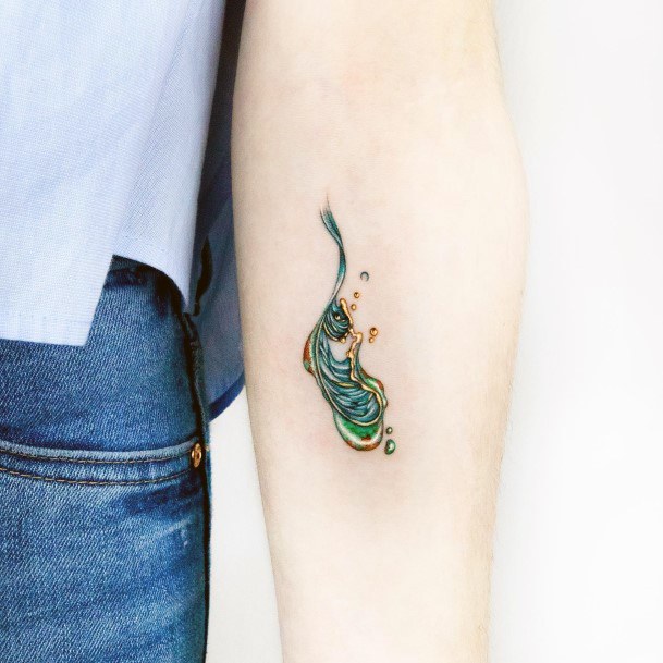 Wondrous Turquoise Tattoo For Woman