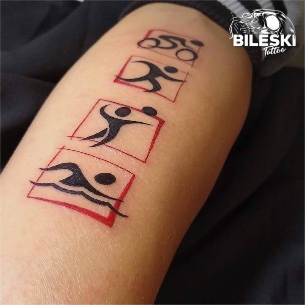 Wondrous Volleyball Tattoo For Woman