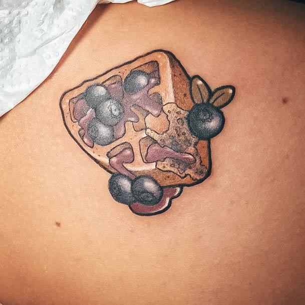 Wondrous Waffle Tattoo For Woman