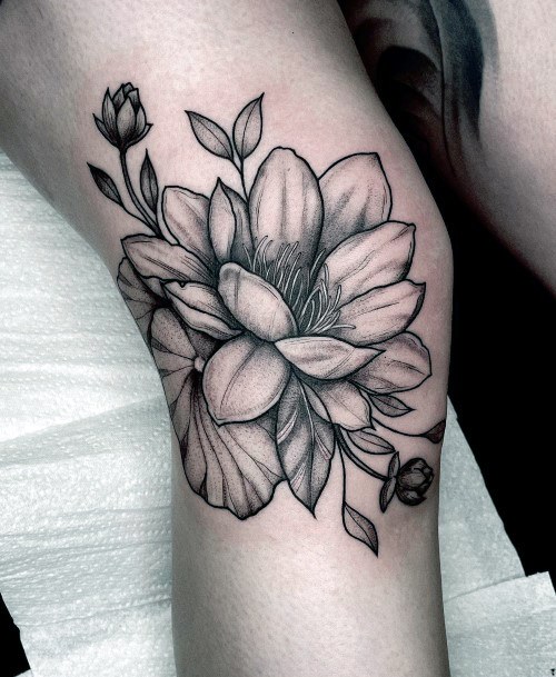Wondrous Water Lily Tattoo For Woman