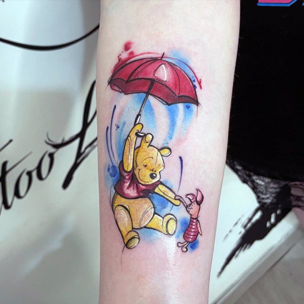 Wondrous Winnie The Pooh Tattoo For Woman