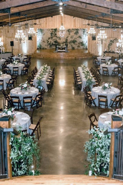 Wooden House Wedding Hall Decorations