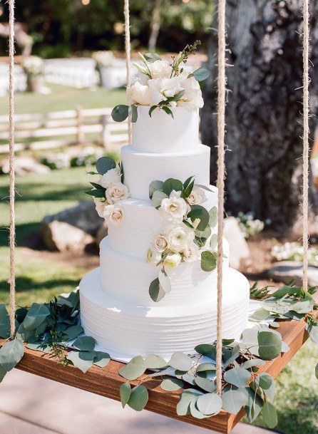 Wooden Swing Cake Stand Womens Wedding