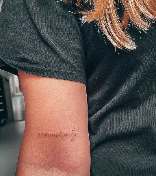 Word Tattoos For Girls