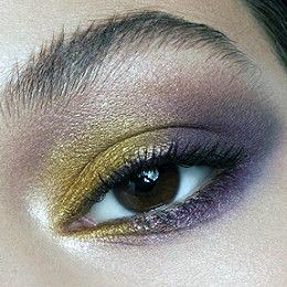 Yellow Cute Eyeshadow Women