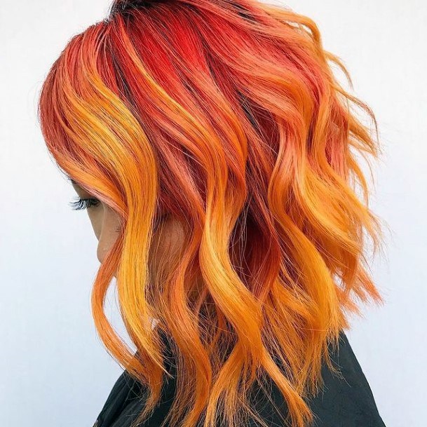 Yellow Ombreic Womens Yellow Ombre Hairstyles Ideas