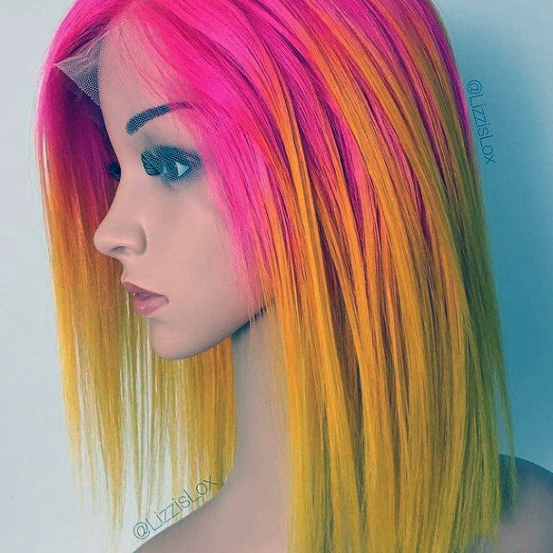 Yellow Womens Hairstyles