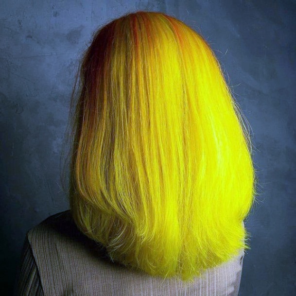 Yellowic Womens Yellow Hairstyles Ideas