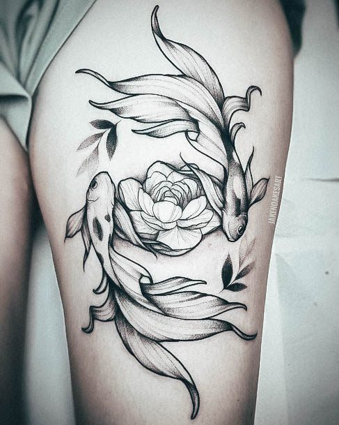 Yin Yang Tattoo Design Inspiration For Women