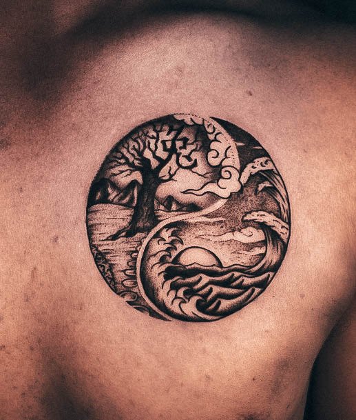 Yin Yangic Womens Yin Yang Tattoo Designs