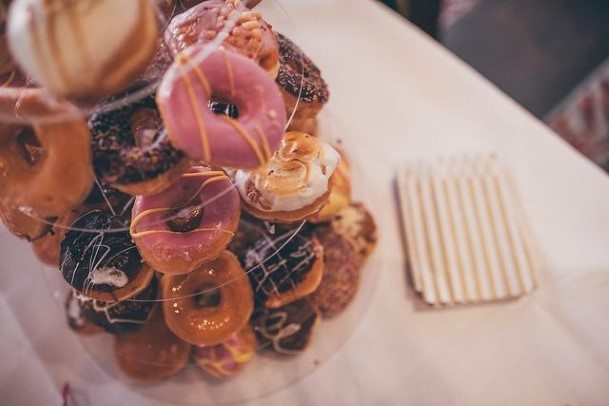 Yum Donut Wedding Cake