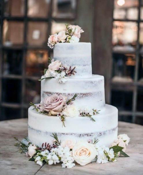 Yummy Cake Rustic Wedding Flowers