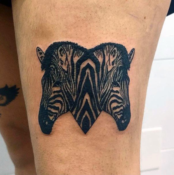 Zebra Tattoo For Ladies