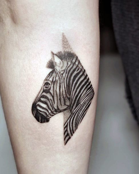 Zebra Tattoos Feminine Ideas