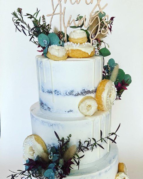 Zesty Donuts Wedding Cake